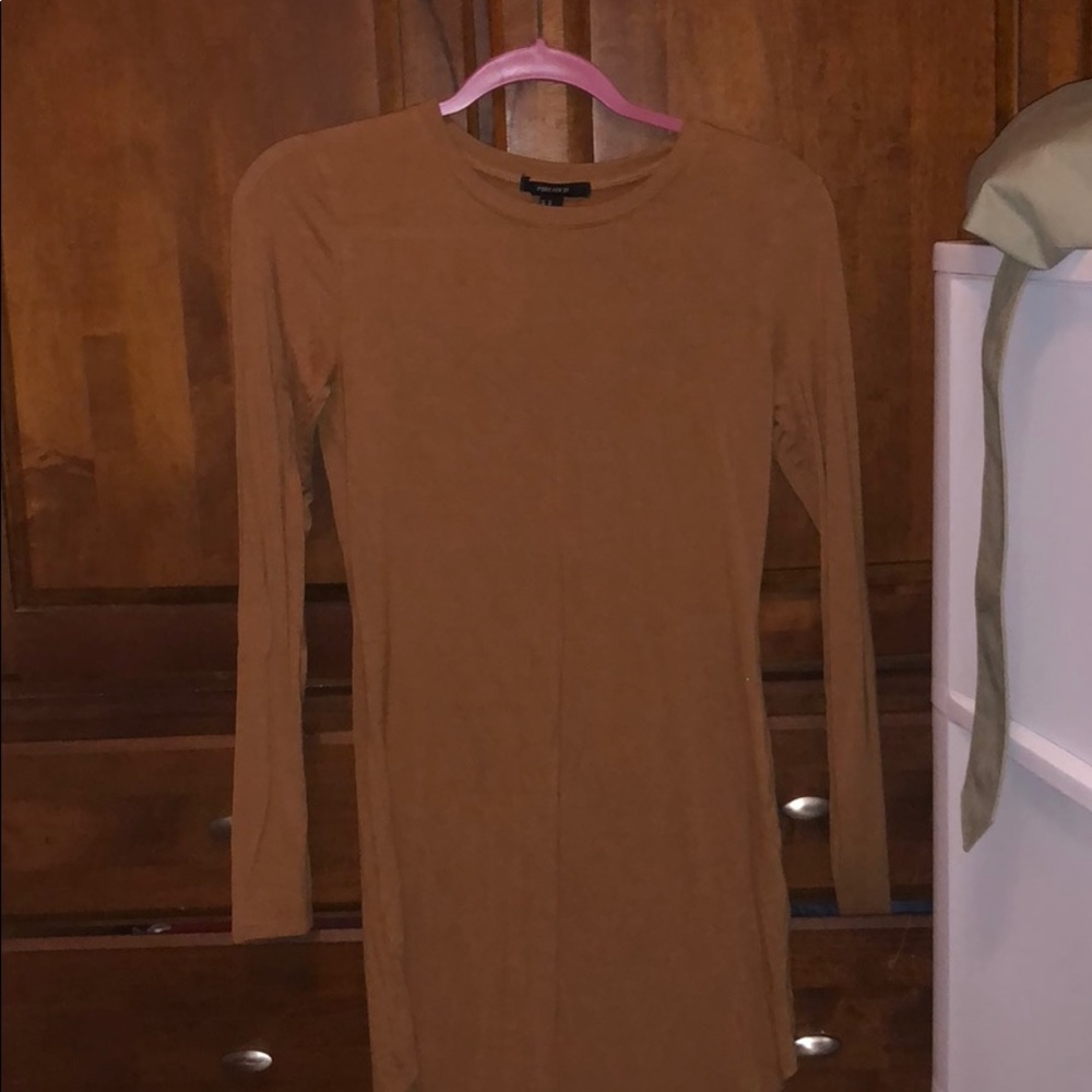 Dolphin Hem Mini Dress